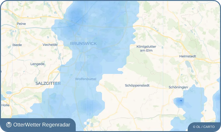 Wetter-Widget-Vorschau mit Vorhersagedaten für Volzum