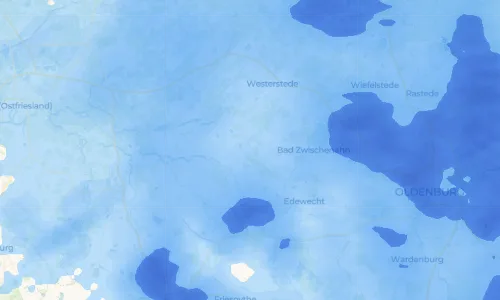 Regenradar Vorschaubild - Aktuelle Niederschläge in Voßbarg und Umgebung