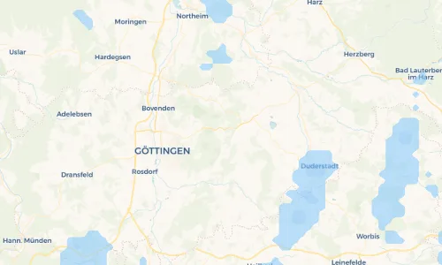 Regenradar Vorschaubild - Aktuelle Niederschläge in Waake und Umgebung