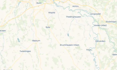 Regenradar Vorschaubild - Aktuelle Niederschläge in Wachendorf und Umgebung