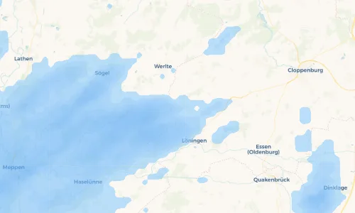 Regenradar-Vorschau: aktuelle Niederschläge in Wachtum und Umgebung
