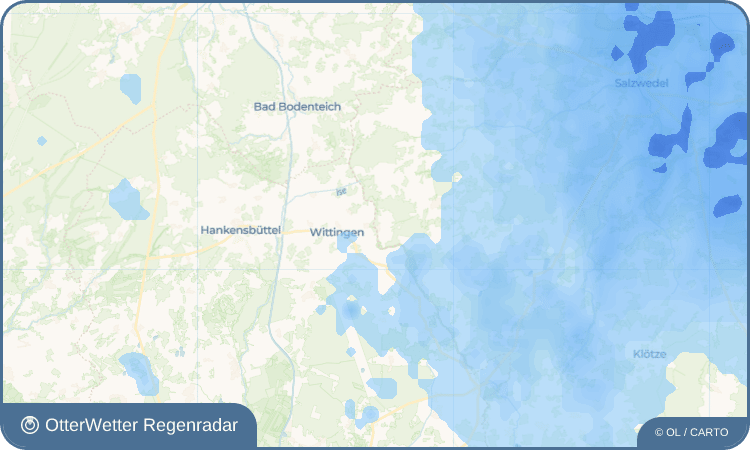 Widget-Vorschau für Waddekath Wetter-Widget-Vorschau mit Vorhersagedaten für Waddekath