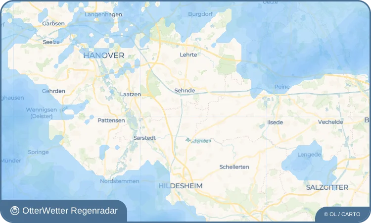 Wetter-Widget-Vorschau mit Vorhersagedaten für Wätzum
