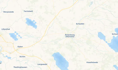 Regenradar Vorschaubild - Aktuelle Niederschläge in Waffensen und Umgebung