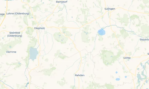 Regenradar Vorschaubild - Aktuelle Niederschläge in Wagenfeld und Umgebung