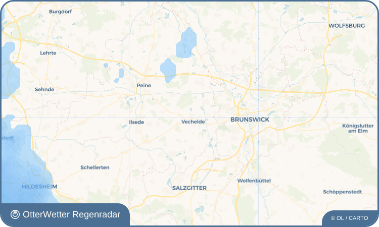 Widget-Vorschau für Wahle Wetter-Widget-Vorschau mit Vorhersagedaten für Wahle