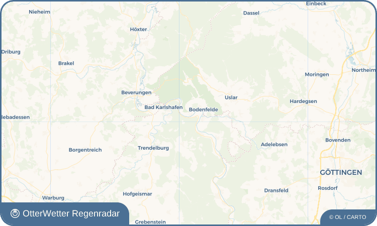 OtterWetter Regenradar-Widget Wahmbeck