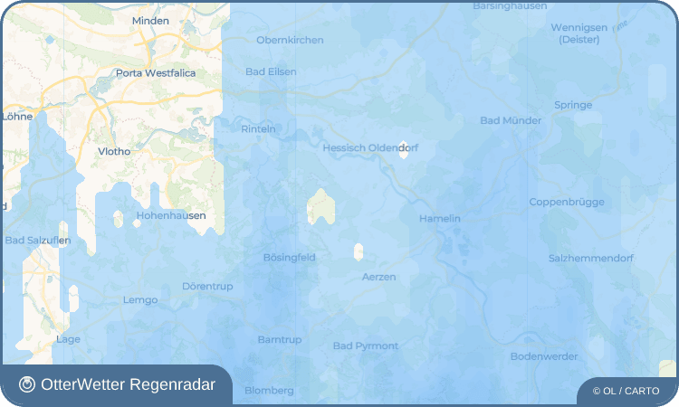 OtterWetter Regenradar-Widget Wahrendahl
