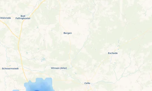 Regenradar Vorschaubild - Aktuelle Niederschläge in Waldhof und Umgebung