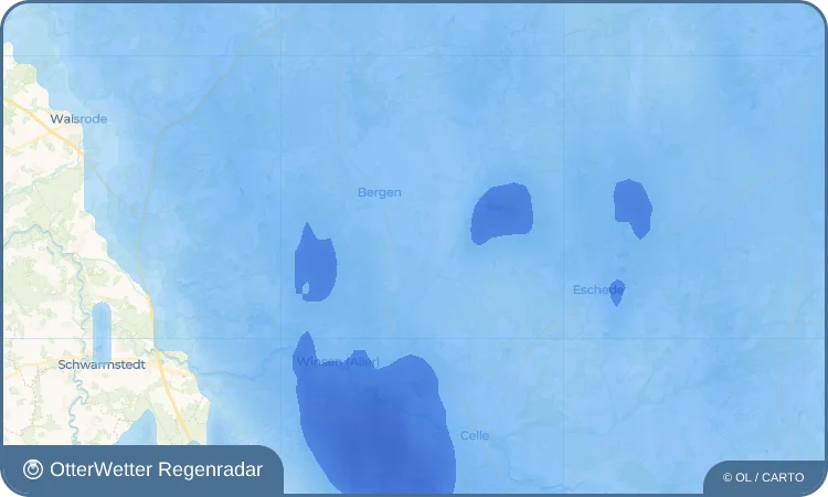 Widget-Vorschau für Waldhof Wetter-Widget-Vorschau mit Vorhersagedaten für Waldhof