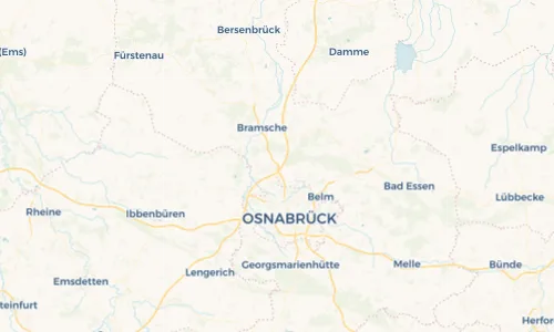 Regenradar Vorschaubild - Aktuelle Niederschläge in Wallenhorst und Umgebung