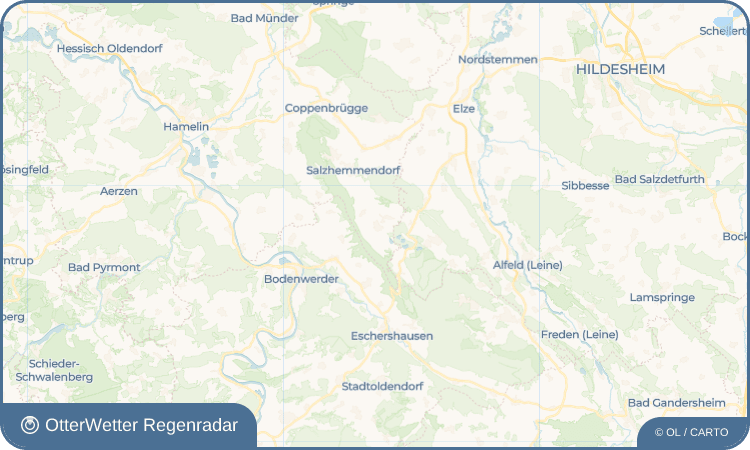 OtterWetter Regenradar-Widget Wallensen
