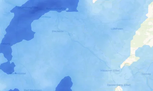 Regenradar Vorschaubild - Aktuelle Niederschläge in Walmsburg und Umgebung
