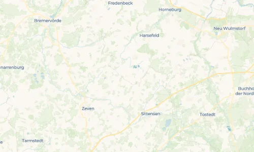 Regenradar Vorschaubild - Aktuelle Niederschläge in Wangersen und Umgebung