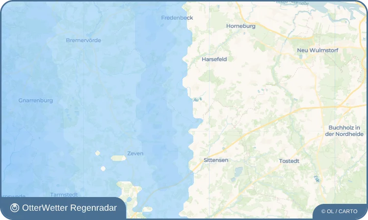 Wetter-Widget-Vorschau mit Vorhersagedaten für Wangersen
