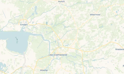 Regenradar-Vorschau: aktuelle Niederschläge in Warsingsfehn und Umgebung