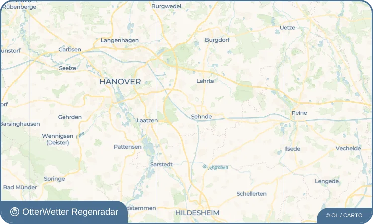 Widget-Vorschau für Wassel Wetter-Widget-Vorschau mit Vorhersagedaten für Wassel