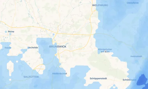 Regenradar Vorschaubild - Aktuelle Niederschläge in Weddel und Umgebung