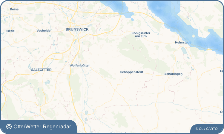 OtterWetter Regenradar-Widget Weferlingen