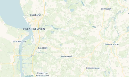 Regenradar Vorschaubild - Aktuelle Niederschläge in Wehdel und Umgebung