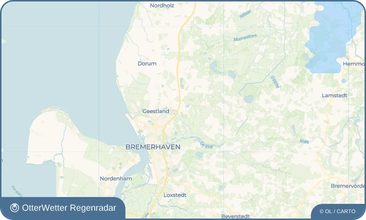 Widget-Vorschau für Wehden Wetter-Widget-Vorschau mit Vorhersagedaten für Wehden