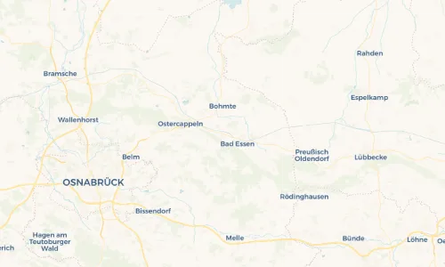Regenradar-Vorschau: aktuelle Niederschläge in Wehrendorf und Umgebung