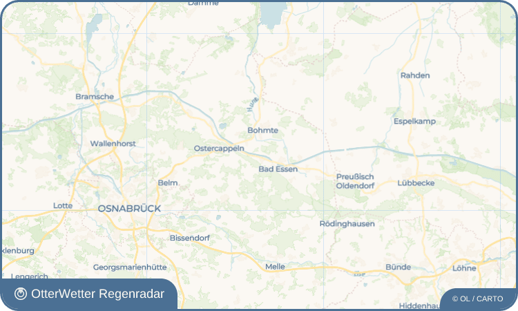 OtterWetter Regenradar-Widget Wehrendorf