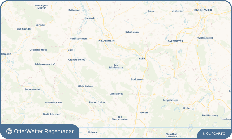 OtterWetter Regenradar-Widget Wehrstedt