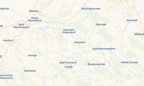Regenradar Vorschaubild - Aktuelle Niederschläge in Weidehohl und Umgebung