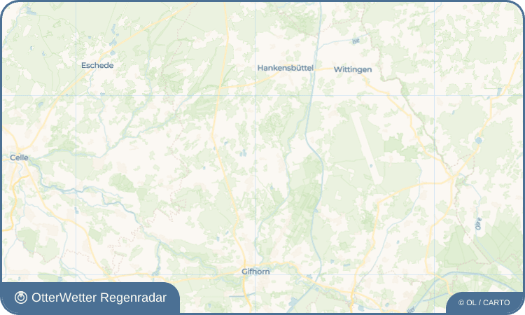 OtterWetter Regenradar-Widget Weißenberge