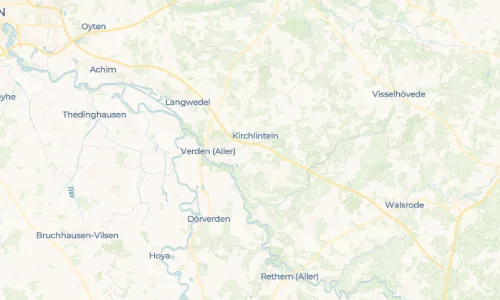 Regenradar Vorschaubild - Aktuelle Niederschläge in Weitzmühlen und Umgebung