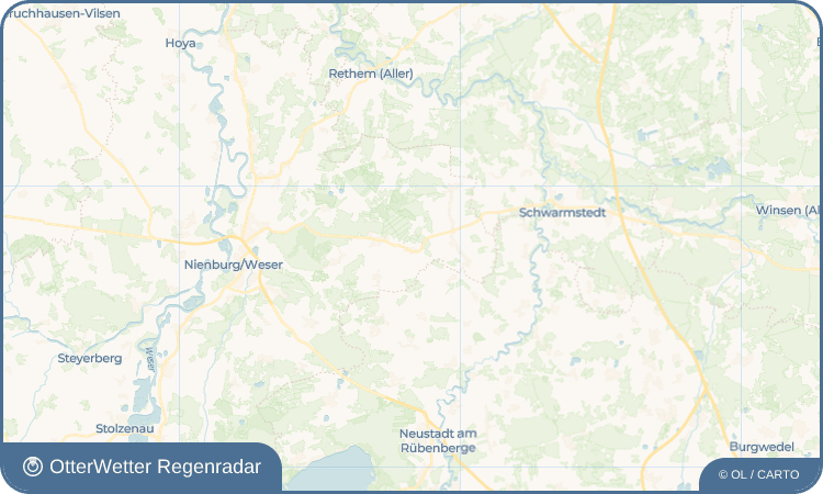 OtterWetter Regenradar-Widget Wendenborstel