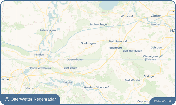 OtterWetter Regenradar-Widget Wendthagen