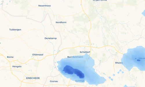Regenradar Vorschaubild - Aktuelle Niederschläge in Wengsel und Umgebung
