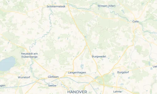 Regenradar-Vorschau: aktuelle Niederschläge in Wennebostel und Umgebung