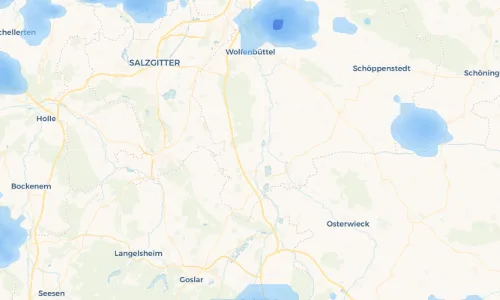 Regenradar Vorschaubild - Aktuelle Niederschläge in Werlaburgdorf und Umgebung