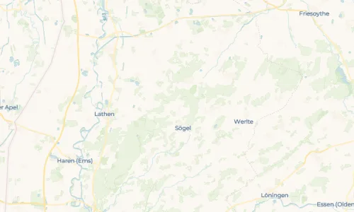Regenradar Vorschaubild - Aktuelle Niederschläge in Werpeloh und Umgebung