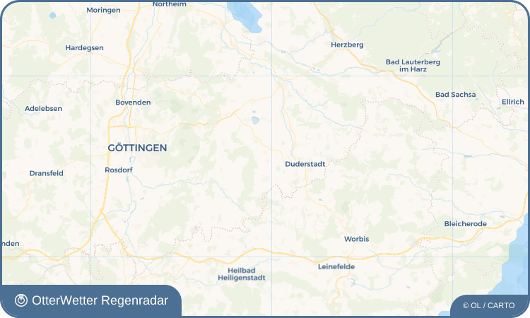 OtterWetter Regenradar-Widget Werxhausen