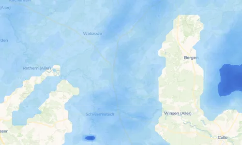 Regenradar Vorschaubild - Aktuelle Niederschläge in Westenholz und Umgebung