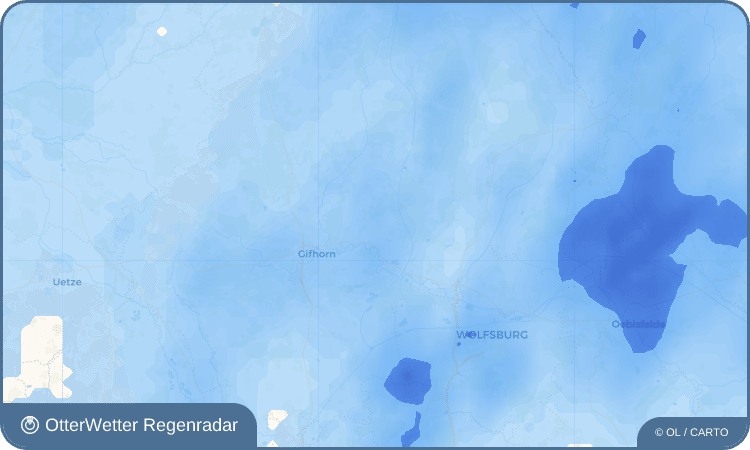 OtterWetter Regenradar-Widget Westerbeck