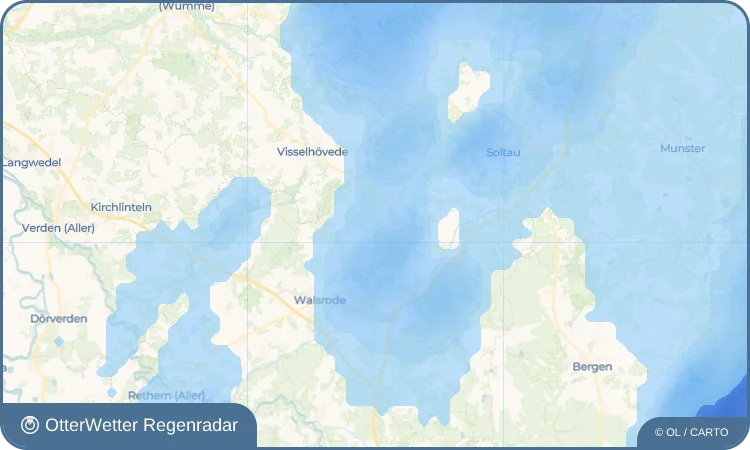 Widget-Vorschau für Westerharl Wetter-Widget-Vorschau mit Vorhersagedaten für Westerharl