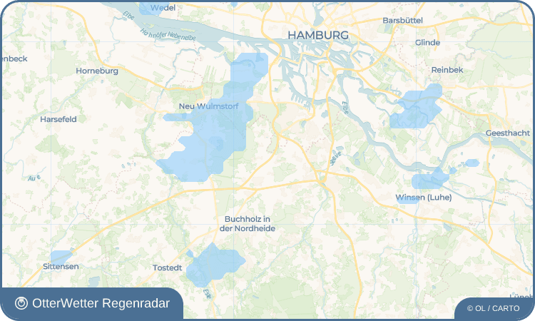OtterWetter Regenradar-Widget Westerhof