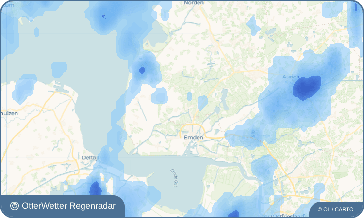 Widget-Vorschau für Westerhusen Wetter-Widget-Vorschau mit Vorhersagedaten für Westerhusen