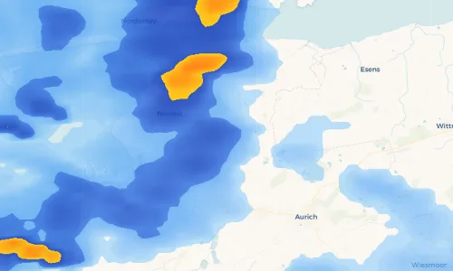 Regenradar Vorschaubild - Aktuelle Niederschläge in Westermoordorf und Umgebung