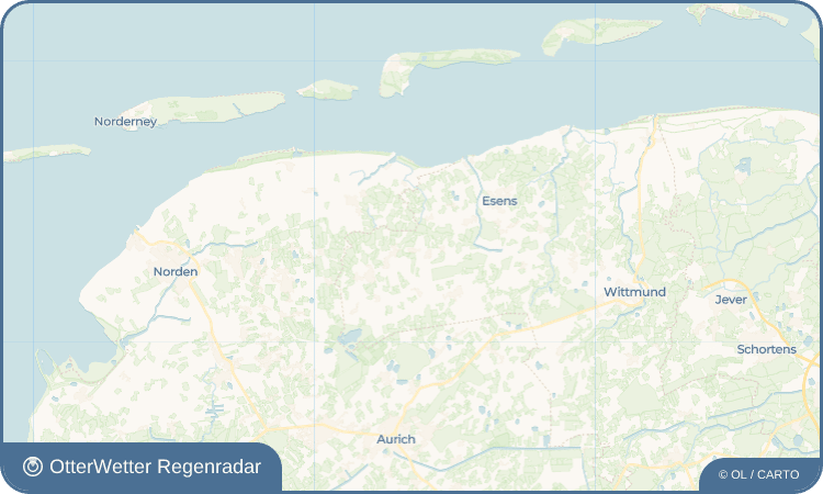 OtterWetter Regenradar-Widget Westochtersum