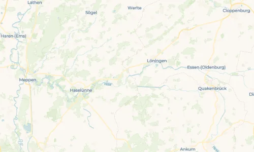 Regenradar Vorschaubild - Aktuelle Niederschläge in Westrum und Umgebung