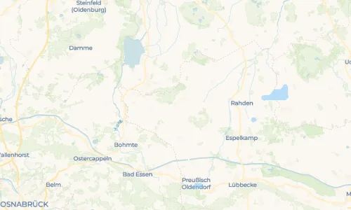 Regenradar-Vorschau: aktuelle Niederschläge in Westrup und Umgebung