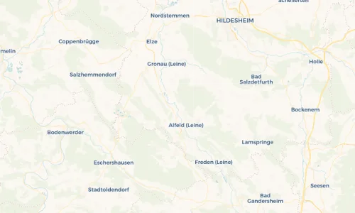 Regenradar-Vorschau: aktuelle Niederschläge in Wettensen und Umgebung