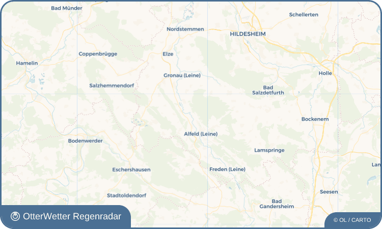 OtterWetter Regenradar-Widget Wettensen