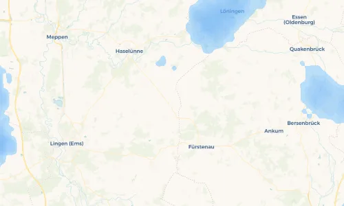 Regenradar Vorschaubild - Aktuelle Niederschläge in Wettrup und Umgebung